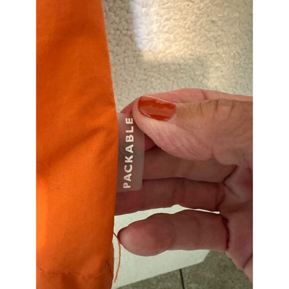 Columbia‎ XCO Jacket Women Small Orange White PACKABLE Full Zip Hooded Softshell - Picture 7 of 16